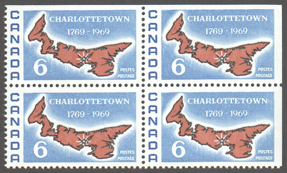 Canada Scott 499i MNH Block - Click Image to Close